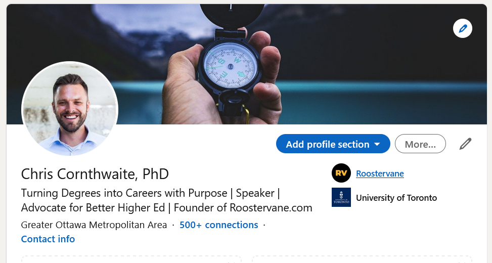 How to Add PhD to Name in LinkedIn?