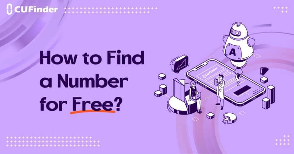 How to Find a Number for Free