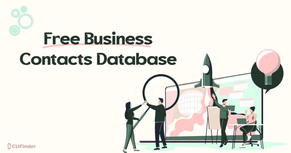 Free Business Contacts Database