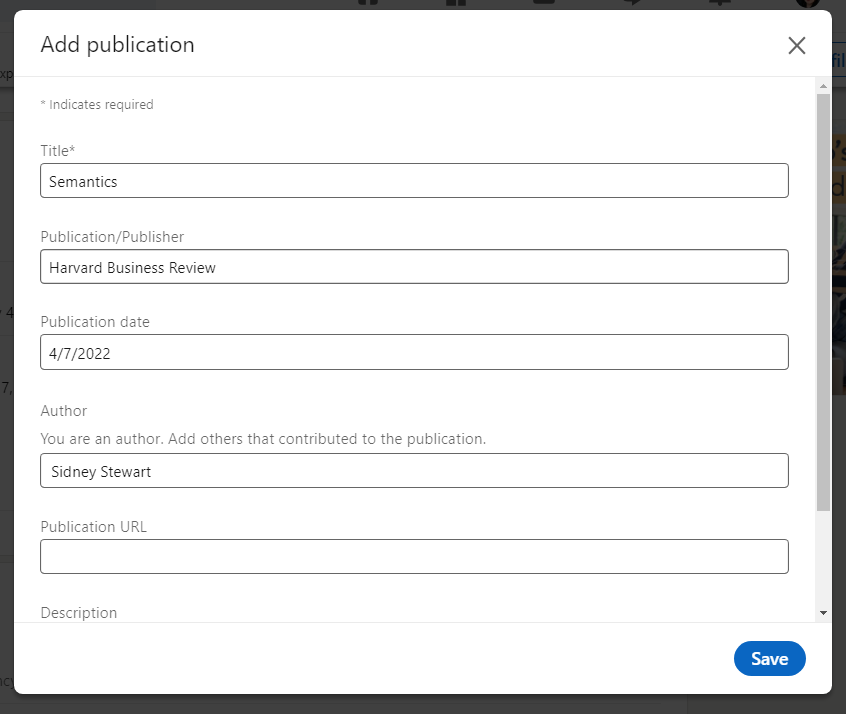 How to Add Publications to LinkedIn?