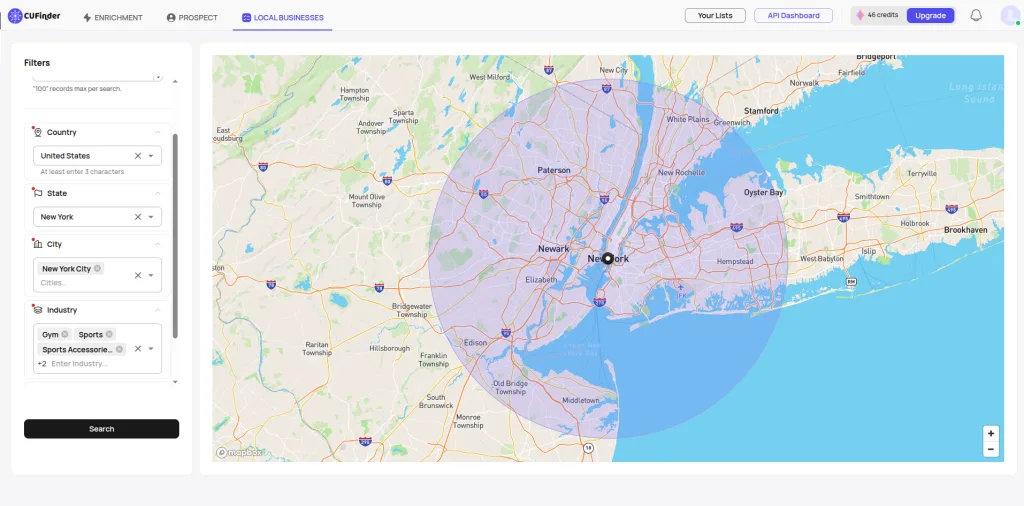 Using CUFinder Local Business Finder