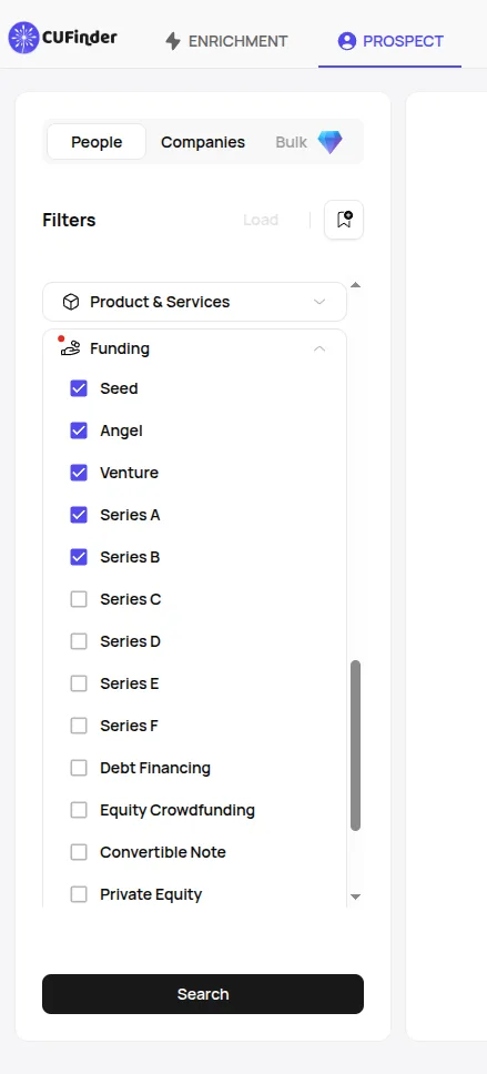 Set funding round parameters strategically