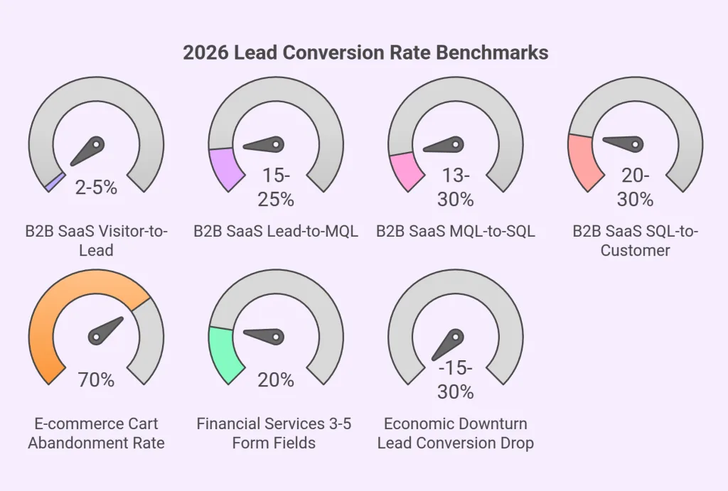 2026 Lead Conversion Rate Benchmarks