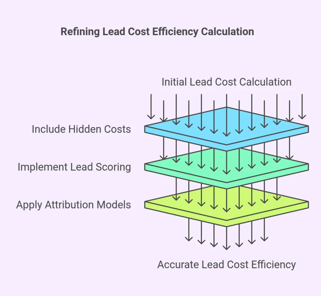 Refining Lead Cost Efficiency Calculation